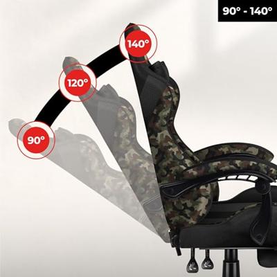 HUZARO FORCE 4.7 CAMO MESH GAMING STOEL