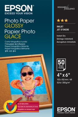 Epson Photo Paper Glossy - 10x15cm - 50 Vellen fotopapier Epson Photo Paper Glossy - 10x15cm - 50 Vellen fotopapier