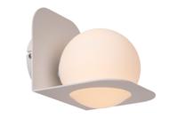 Lucide DAVY - Wandlamp Badkamer - 1xG9 - IP44 - Wit - thumbnail