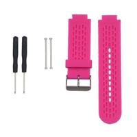 Silicone polsbandje van Sport voor de aanpak van de Garmin S2 / S4 (Rose-rood) - thumbnail