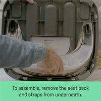 INGENUITY 2-in-1 stoelverhoger met geïntegreerd opbergbakje, nachtelijke hemel, vanaf 6 maanden - thumbnail