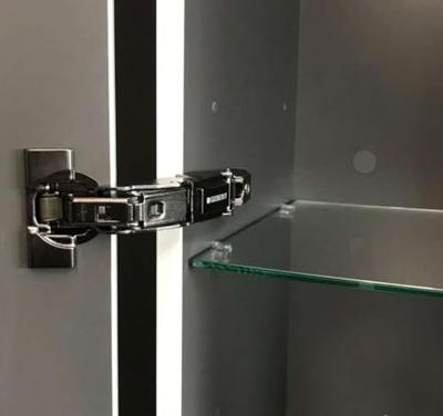 Geberit Smyle Halfhoge Kast 36x29,9x118 cm Glans Zandgrijs