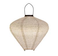 Solar Lampion Papier Wit 33x29cm - thumbnail