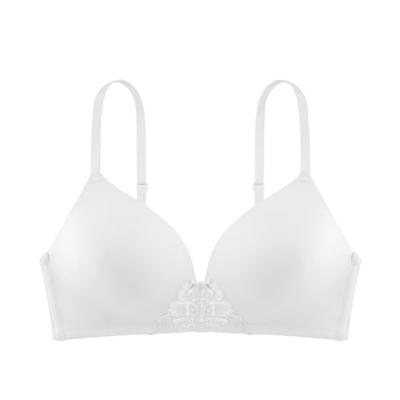 Voorgevormde BH zonder beugel - Soft Bh - Comfortabele T-shirt bh met dunne bandjes - 70A - Wit - 70A - 70A - 70A - 70A - 70A - 70A - 70A -