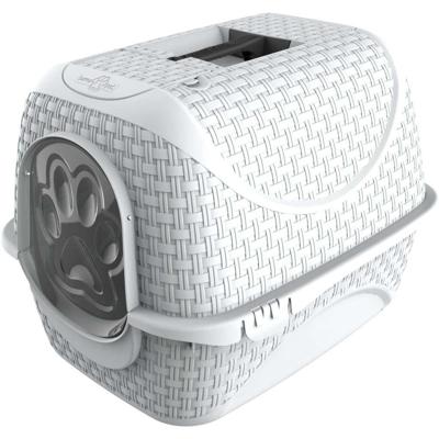 Bama Pet Kattenbak 41.8x50.5x39.6 cm Wit Bama Pet Kattenbak 41.8x50.5x39.6 cm Wit