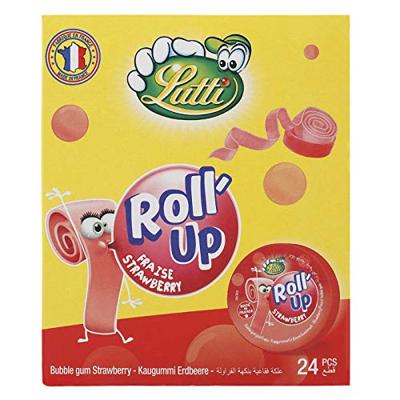 Lutti roll up aardbei (24 stuks)