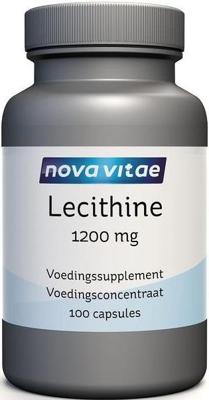 Nova Vitae Lecithine 1200mg 100 Capsules Nova Vitae Lecithine 1200mg 100 Capsules