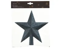Piek plc ster l4.2b19h19 cm nachtblauw kerst Decoris - Decoris - thumbnail