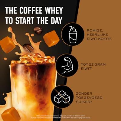ESN Flexpresso protein coffee - caramel flavour 908 Gram