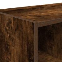 Schoenenrek stapelbaar 89,5x30x40 cm gerookt eikenkleurig - thumbnail