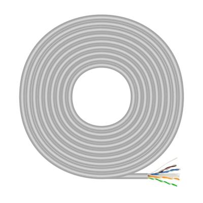 AISENS - A135-0750 - netwerkkabel RJ45 Cat.6 UTP Rigido AWG23 CCA (A-legering), grijs, 305M