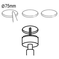 Eglo Set van 3 zwarte inbouwspot Fueva 5 Ø 8,6cm 99146 - thumbnail