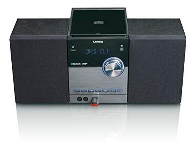 Lenco MC-150 Stereoset CD, CD-R, CD-RW, MP3 Zwart