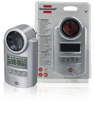 Brennenstuhl Primera-Line Digitale weekschakelklok DT - 1507500 Brennenstuhl Primera-Line Digitale weekschakelklok DT - 1507500