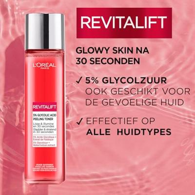 L'Oréal Paris Revitalift 5% Glycolic Acid Peeling Toner