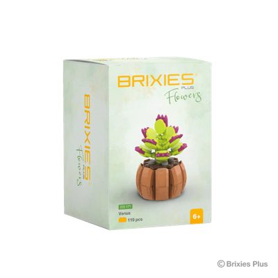 Oku Brixies plus flower venus bouwsteentjes 119 stuks
