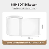 NIIMBOT A2A18918501 Wit 150 stuk(s) Prijslabels, Naametiketten - thumbnail