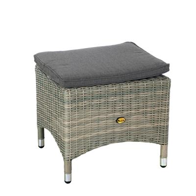 Hocker Kingston Chocolate Taupe Oosterik Home - Oosterik home