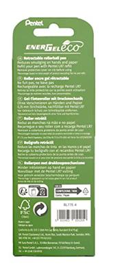 Pentel roller Energel BL77E-4, 0,7 mm, assorti, set van 4 stuks