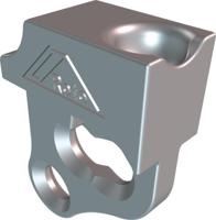 Roto draagstanghouder Designo-2 KD 565254 - thumbnail