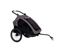 XLC s bs-c10 duo two-seater child trailer - thumbnail