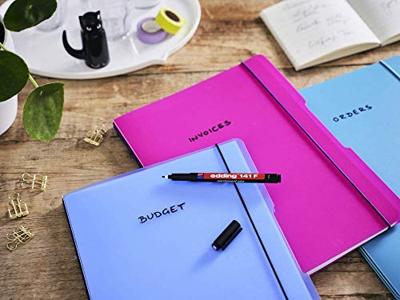 Edding 141f • permanent pen 0.6mm bruin