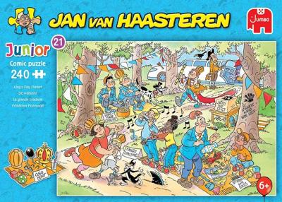 De vrijmarkt - Jan van Haasteren Junior Puzzel 240 Stukjes