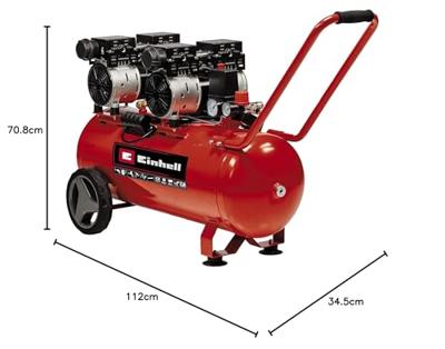 Einhell TE-AC 50 Silent - Compressor | 1500W | 8 bar | 50L - 4020620 4020620 - thumbnail
