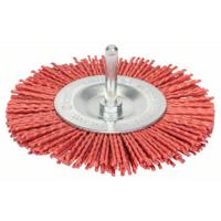 Bosch Accessories Schijfborstel, nylon borstelharen, 100 mm, 1 mm, 8 mm, 4500 omw/min Bosch Power Tools Schacht-Ø 6 mm 2608622055 1 stuk(s) - thumbnail