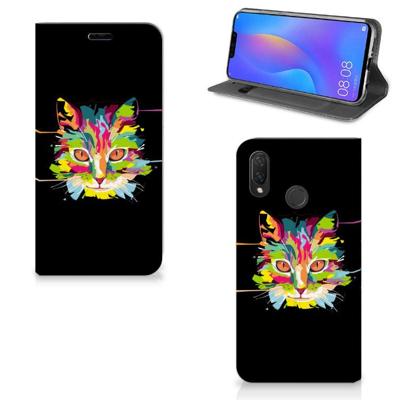 Huawei P Smart Plus Magnet Case Cat Color Huawei P Smart Plus Magnet Case Cat Color