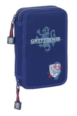 Dubbele etui Harry Potter Captain Marineblauw 12.5 x 19.5 x 4 cm Dubbele etui 29 Onderdelen Dubbele etui Harry Potter Captain Marineblauw 12.5 x 19.5 x 4 cm Dubbele etui 29 Onderdelen