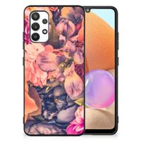 Samsung Galaxy A32 4G | A32 5G Enterprise Editie Bloemen Hoesje Bosje Bloemen - thumbnail