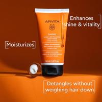 Apivita Hair Care Conditioner Shine & Revitalizing Conditioner Orange & Honey 150ml - thumbnail