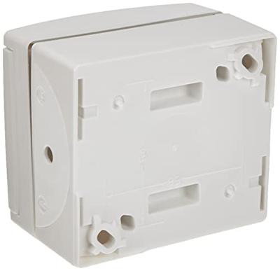 Busch-Jaeger 20 EW-54 Ocean (opbouw) Wandcontactdoos met randaarde spatwaterdicht Wit
