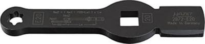 HAZET Ring-slagsleutel · met 2 slagvakken 2872-E24 · 3/4 inch (20 mm) vierkant hol · Buiten-TORX®-profiel · SW E24 HAZET Ring-slagsleutel · met 2 slagvakken 2872-E24 · 3/4 inch (20 mm) vierkant hol · Buiten-TORX®-profiel · SW E24