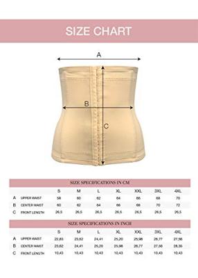 Magic Bodyfashion Corrigerende buikband - Maxi Sexy Waistnipper corset - Buik corrigerende shapewear tailleband - XL - Huidskleur- Corrigerend -