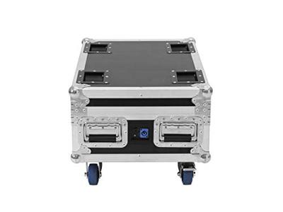 Roadinger ROADINGER Flightcase 4x AKKU IP UP-4 Plus HCL Spot WDMX