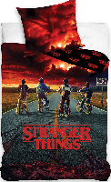 Stranger Things Dekbedovertrek Bikers 140 x 200 cm - 70 x 90 cm - thumbnail