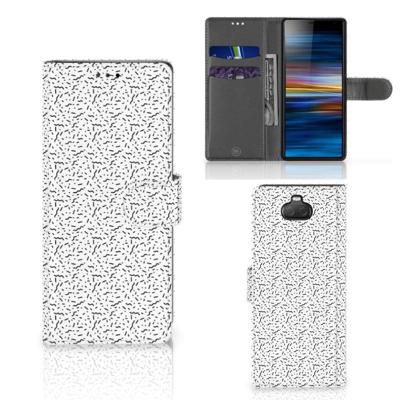 Sony Xperia 10 | Telefoon Hoesje | Stripes Dots