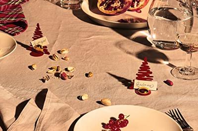 Alessi BARK for Christmas Tree set place markers rood (2)