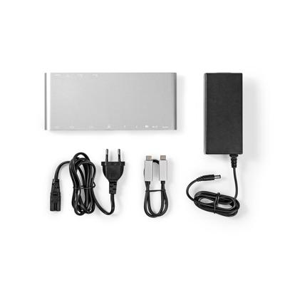 Nedis USB Docking Station | USB-C Male | 0.2 m | Wit met Euro Lock | 1 stuks - CCTB64991AL02 CCTB64991AL02