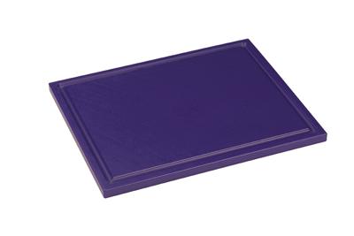 Interlux Snijplaat met sapgoot - 530x325x15mm - Paars Interlux Snijplaat met sapgoot - 530x325x15mm - Paars