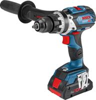 Bosch Blauw gsb 18v-110 c professional | accuschroef klopboormachine | 2x 18v procore 4.0ah li-ion in l-boxx - 06019g030b - thumbnail