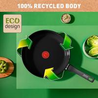 Tefal Kookgerei Tefal renew black koekenpan 24 cm zwart - thumbnail