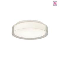Plafond/Wandlamp Bellezza Bagno Bart IP44 3000 Kelvin 40x10,5 cm SMD LED Mat Wit Glas/Helder Glas Bellezza Bagno - thumbnail