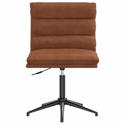 Eetkamerstoelen 2 st kunstleer bruin
