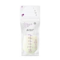 Set van 25 Philips AVENT bewaarzakjes voor moedermelk transparant - thumbnail