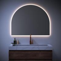 Spiegel Sanitop Halfrond Arch 120x95 cm Incl LED Verlichting Dimbaar Sanitop - thumbnail