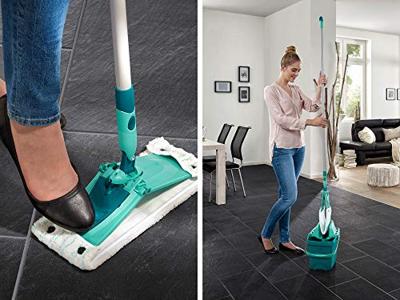 Leifheit 55379 Combi Clean Vloerwisser M 33 cm Compleet Systeem Micro Duo + Static Plus - thumbnail
