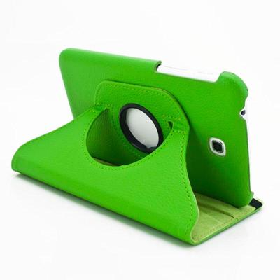 360 graden draaibaar Lichi structuur lederen hoesje met houder voor Samsung Galaxy Tab 3 (7.0) / P3200 / P3210(groen) 360 graden draaibaar Lichi structuur lederen hoesje met houder voor Samsung Galaxy Tab 3 (7.0) / P3200 / P3210(groen)